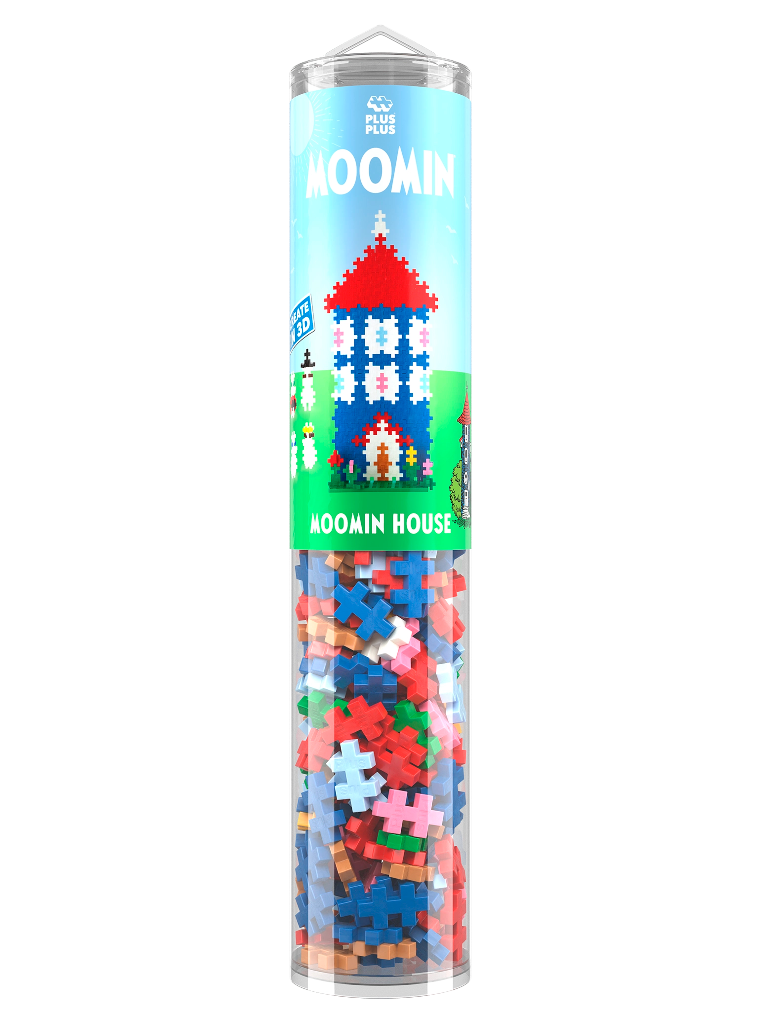 Puzzle by Number - Moomin House with 3D Characters- 275 pcs